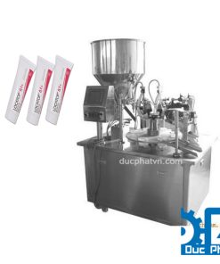 Máy chiết tuýp - Hàn tuýp bán tự động Đức Phát