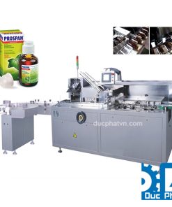 Máy đóng hộp chai siro Đức Phát