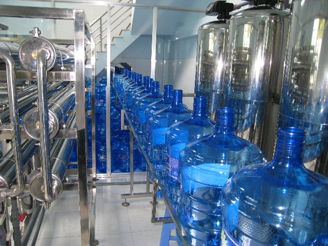 Giới thiệu thiết bị dây chuyền chiết rót bình 20 lít