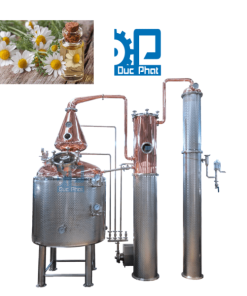 Hệ thống chiết xuất tinh dầu 150L