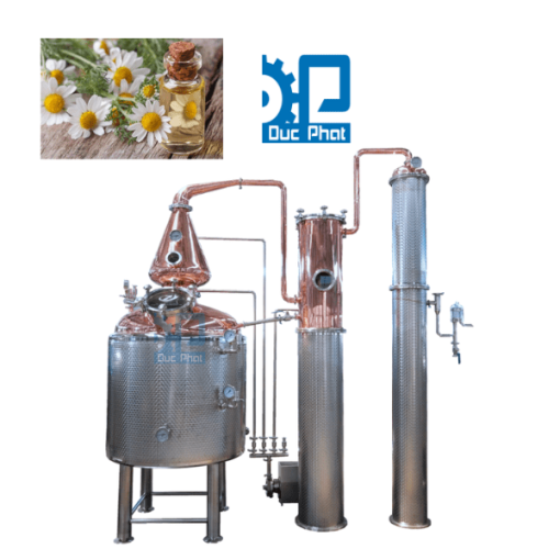 Hệ thống chiết xuất tinh dầu 150L