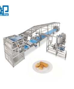 Dây chuyền sản xuất bánh bông lan