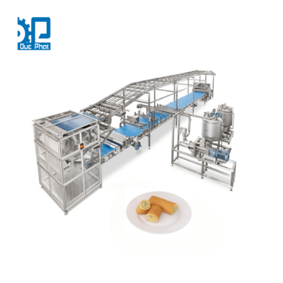 Dây chuyền sản xuất bánh bông lan