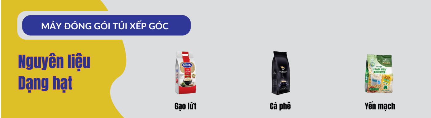 Máy đóng gói túi xếp góc