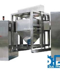 Máy trộn tự động nâng hạ phuễ liệu Đức Phát
