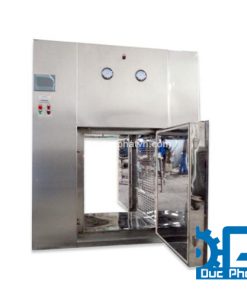Tủ sấy chai lọ 2 cánh mở đối diện Đức Phát