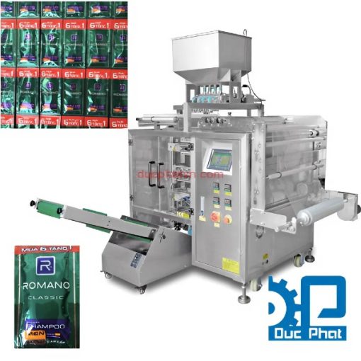 Máy đóng gói dầu gội nhiều line