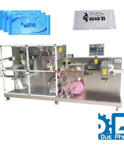 Máy đóng gói khăn ướt tự động Đức Phát