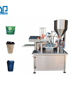 Máy đóng gói thạch cốc bán tự động