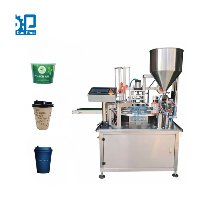 Máy chiết thạch cốc bán tự động
