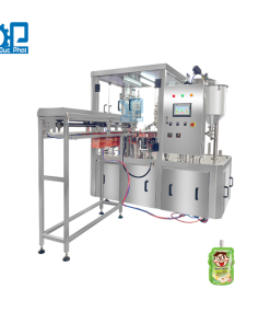 Máy đóng gói thạch túi có gắn nắp