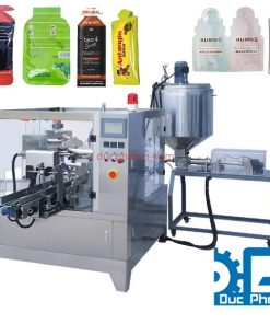 Máy đóng gói dịch thể túi sẵn Đức Phát