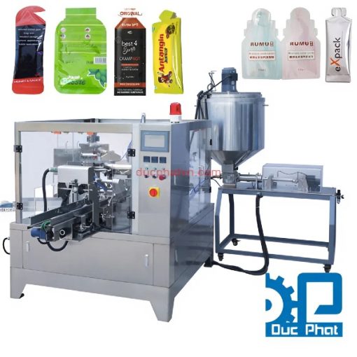 Máy đóng gói dịch thể túi sẵn Đức Phát