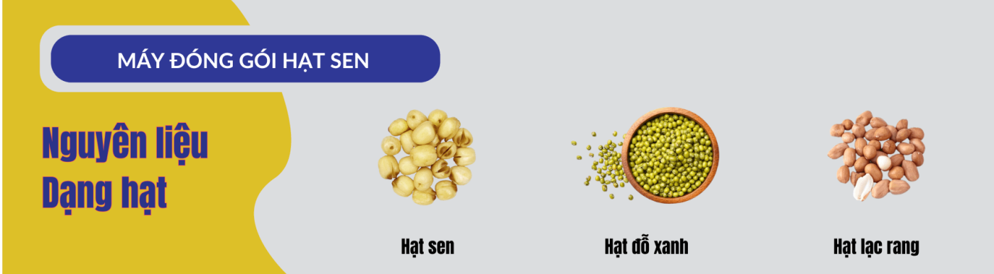 Máy đóng gói hạt sen