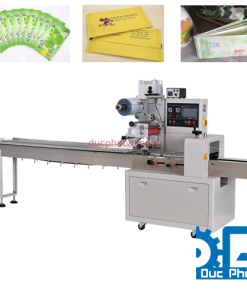 Máy đóng gói khăn lạnh, khăn ướt