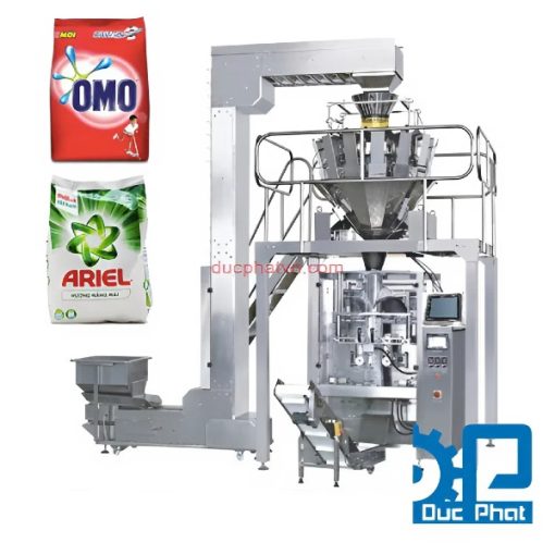 Cân định lượng đóng gói bột giặt