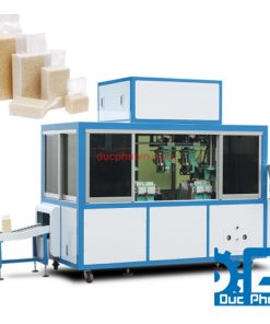 Máy định lượng hút chân không gạo Đức Phát