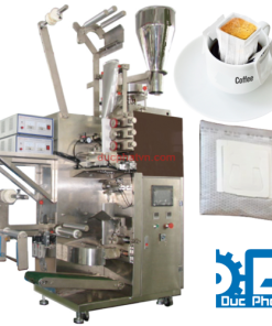 Máy đóng gói cafe dạng phin Đức Phát