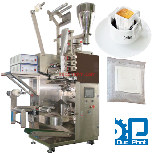 Máy đóng gói cafe dạng phin Đức Phát