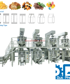Tổ hợp máy đóng gói cân định lượng