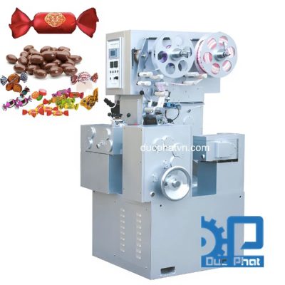 Máy đóng gói xoắn kẹo 2 đầu