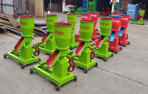 Máy ép cám viên tự chế