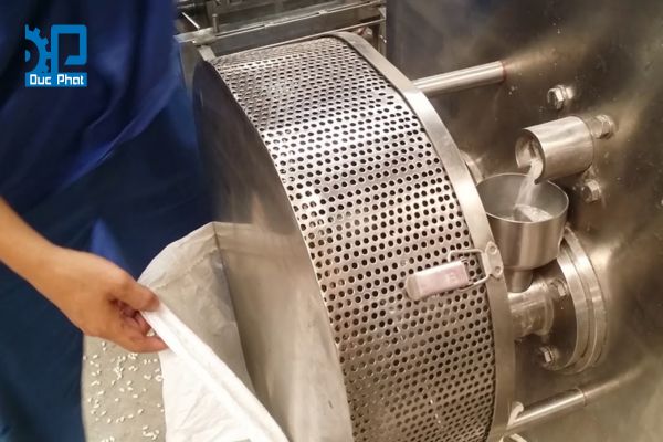 Ép đùn phôi cháo ăn liền