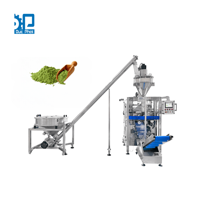 Máy đóng gói cổ áo bột trục vít