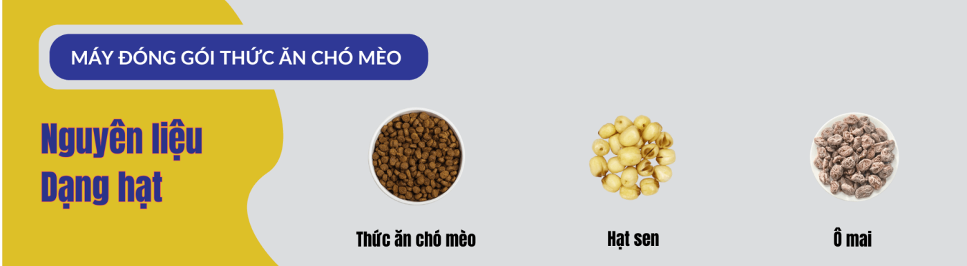 Máy đóng gói thức ăn chó mèo