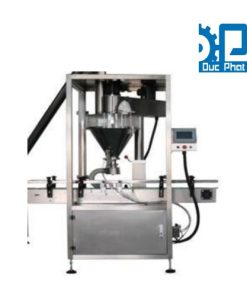 máy cấp liệu trục vít phối máy chiết 1 đầu