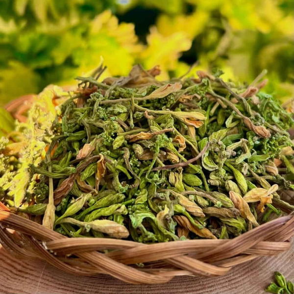 Cách ngâm hoa đu đủ đực khô với mật ong