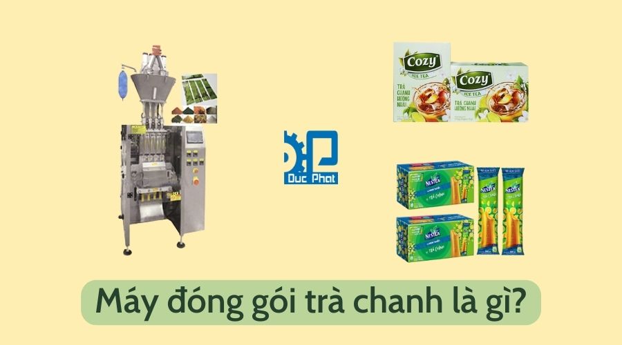Máy đóng gói trà chanh có thể đóng gói dạng bao bì nào?