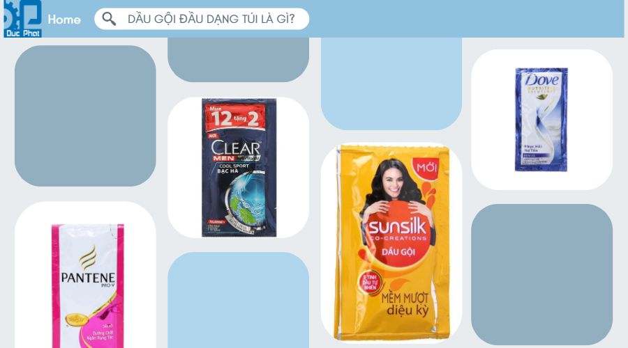 Dầu gội đầu dạng túi là gì?