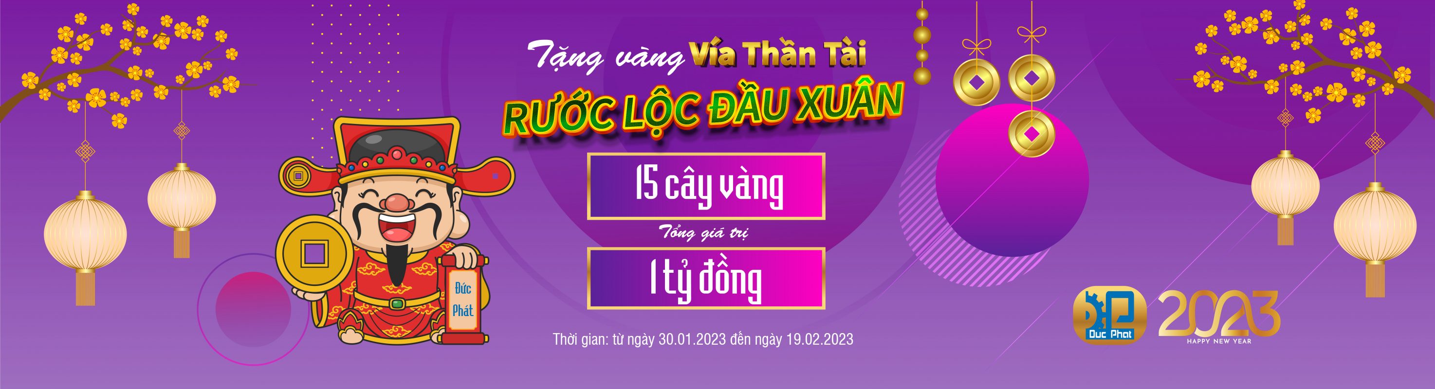 Tặng Vàng Ngày Vía Thần Tài – Rước Lộc Đầu Xuân 