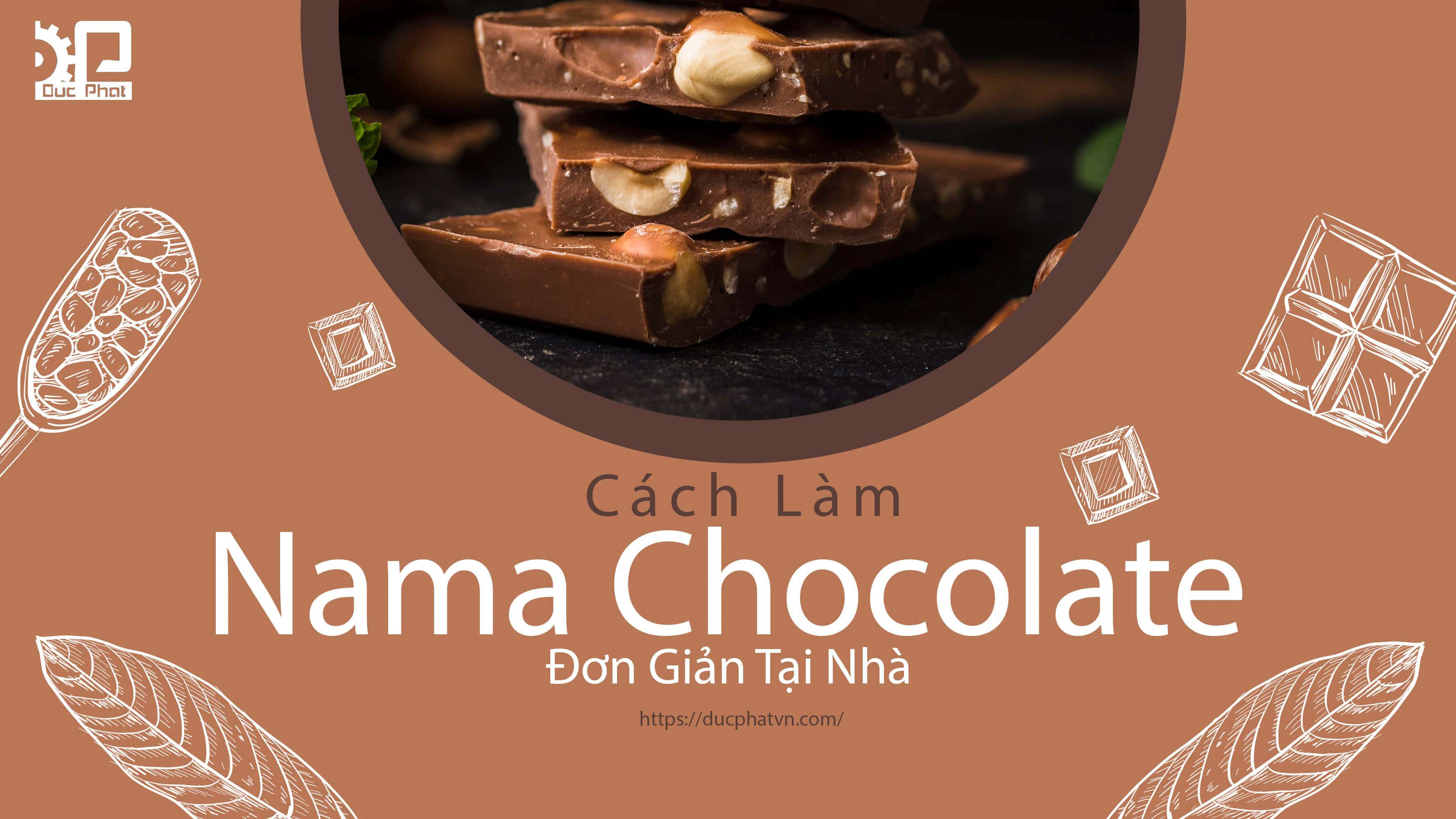 Cách Làm Nama Chocolate Đơn Giản Tại Nhà