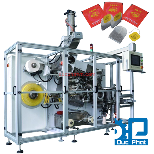Máy sản xuất trà và đóng gói trà túi lọc của Đức Phát