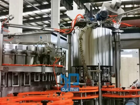 Dây chuyền sản xuất nước có gas chai nhôm 2