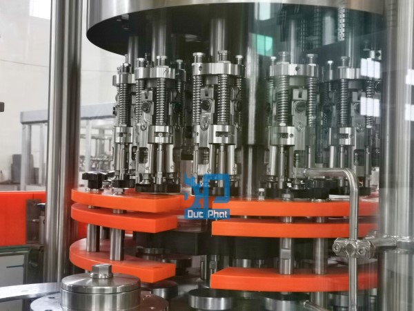 Máy chiết rót nước có gas