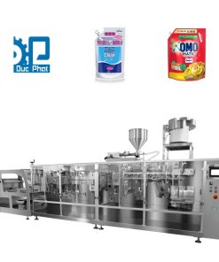 Máy đóng gói túi nước giặt gắn vòi từ cuộn màng tự động Đức Phát