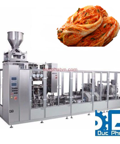 máy đóng gói hút chân không kim chi