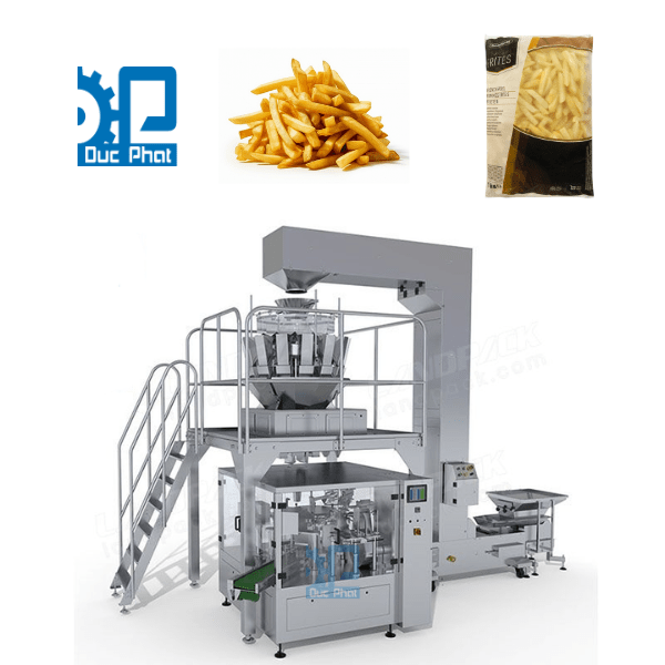 Máy đóng gói khoai tây chiên đông lạnh