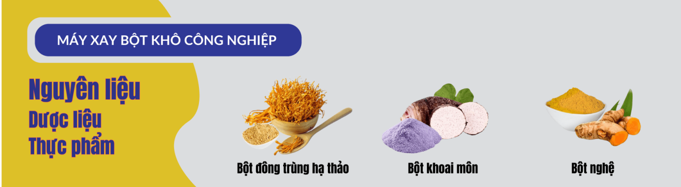 Máy xay bột khô công nghiệp