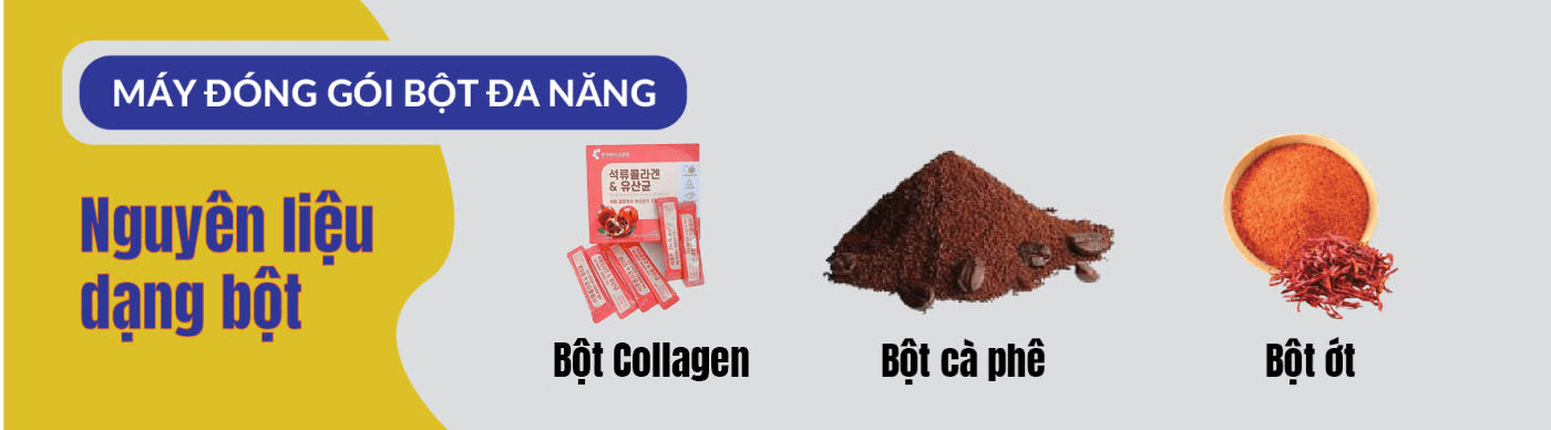 Máy đóng gói bột collagen