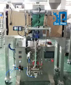 Máy đóng gói chè 2 đầu cân định lượng