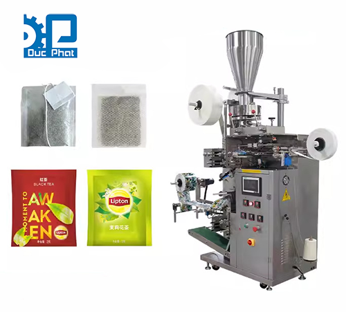 Máy đóng gói trà túi lọc tại công ty Đức Phát