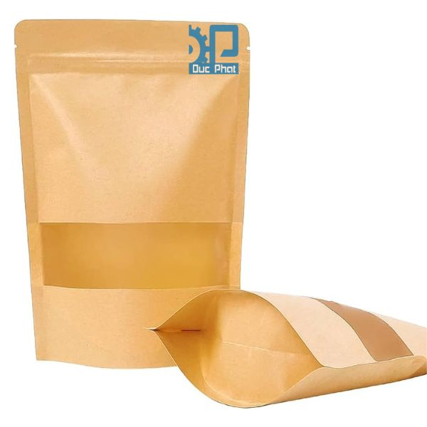Túi zipper giấy kraft