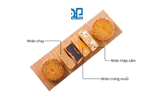 Các loại nhân bánh trung thu phổ biến