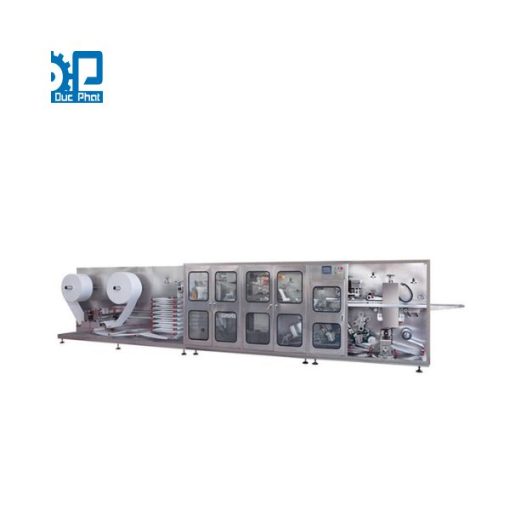 Dây chuyền sản xuất khăn ướt 6 lines