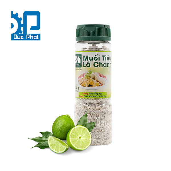 Gia vị muối tiêu lá chanh