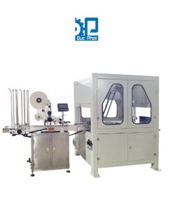 Máy dán nắp nhựa tự động